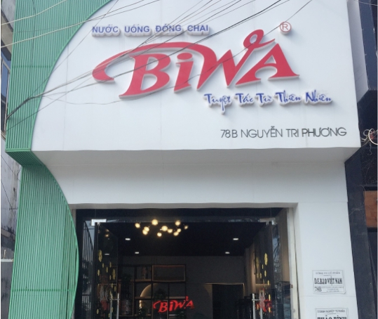 Cửa hàng nước BIWA tại 78B Nguyễn Tri Phương, Thanh Khê, Đà Nẵng